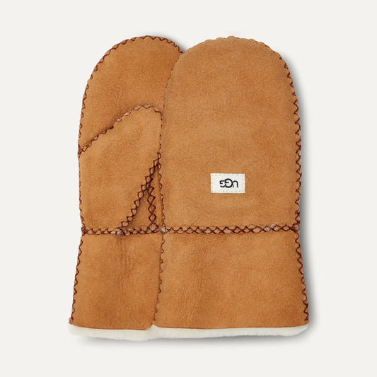 Toddlers / Big Kids' Sheepskin Mitten with Stitch