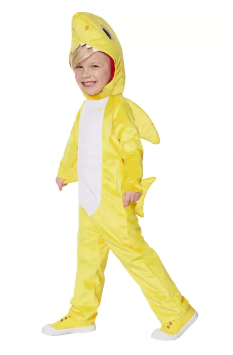 Toddler Baby Shark Jumpsuit Costume