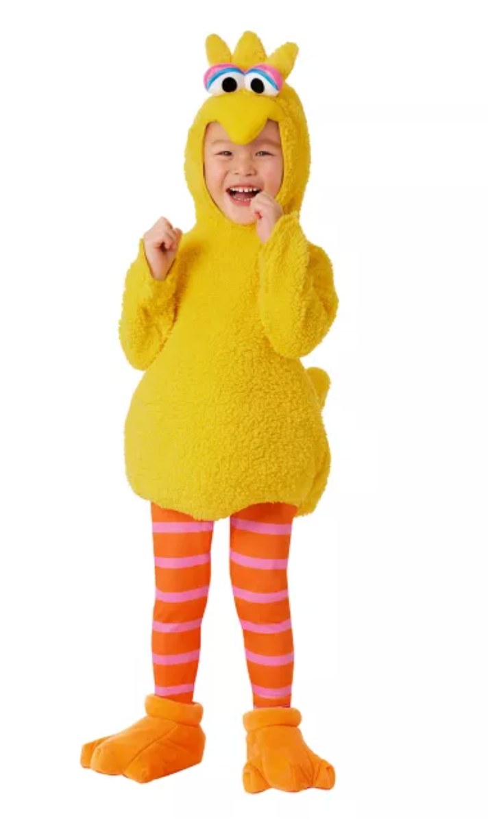 Toddler Big Bird Jumpsuit Costume - Sesame Street