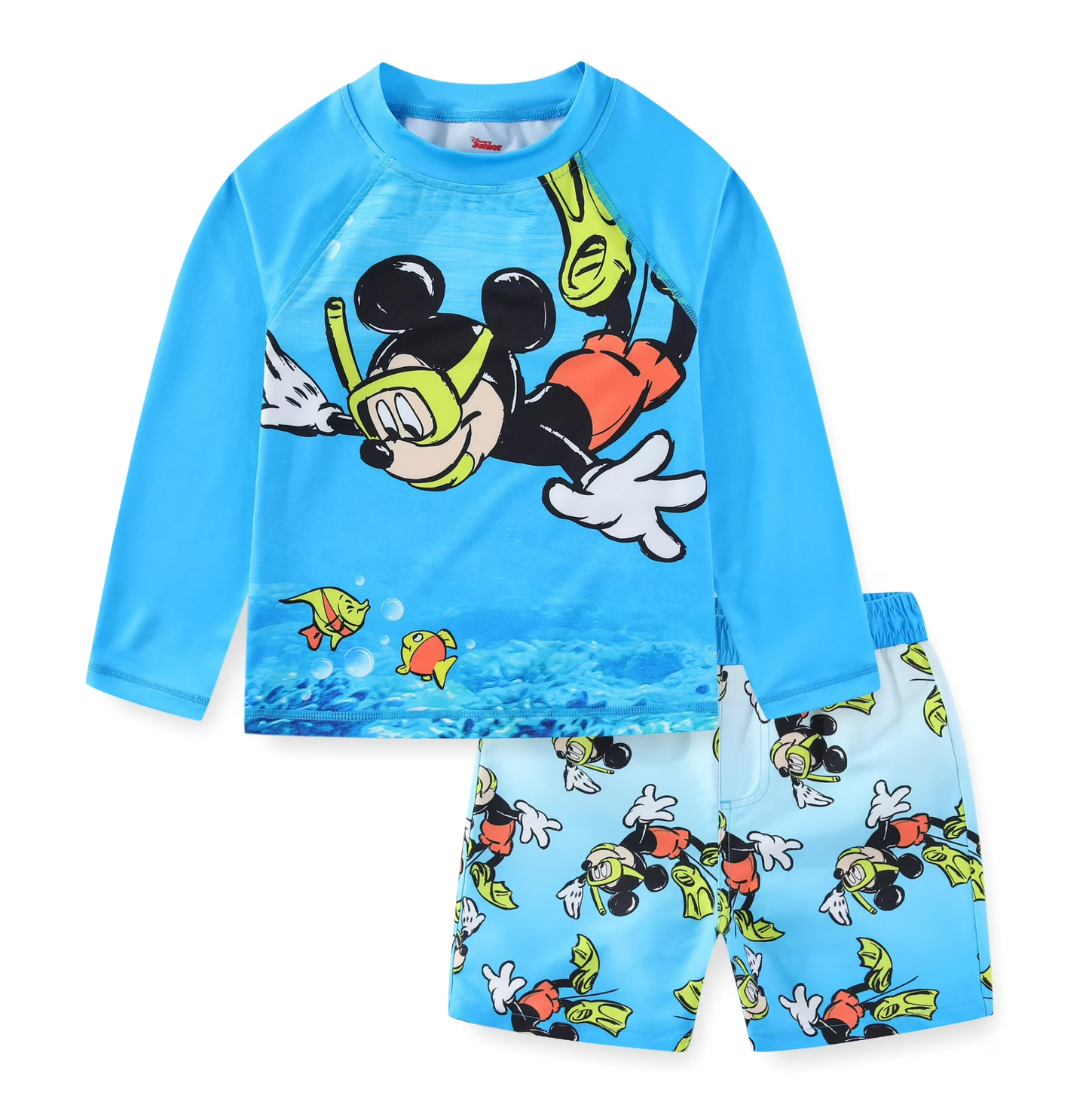 Disney Toddler Mickey Mouse UPF50+ 2-Pcs Swim Set (12M-7)