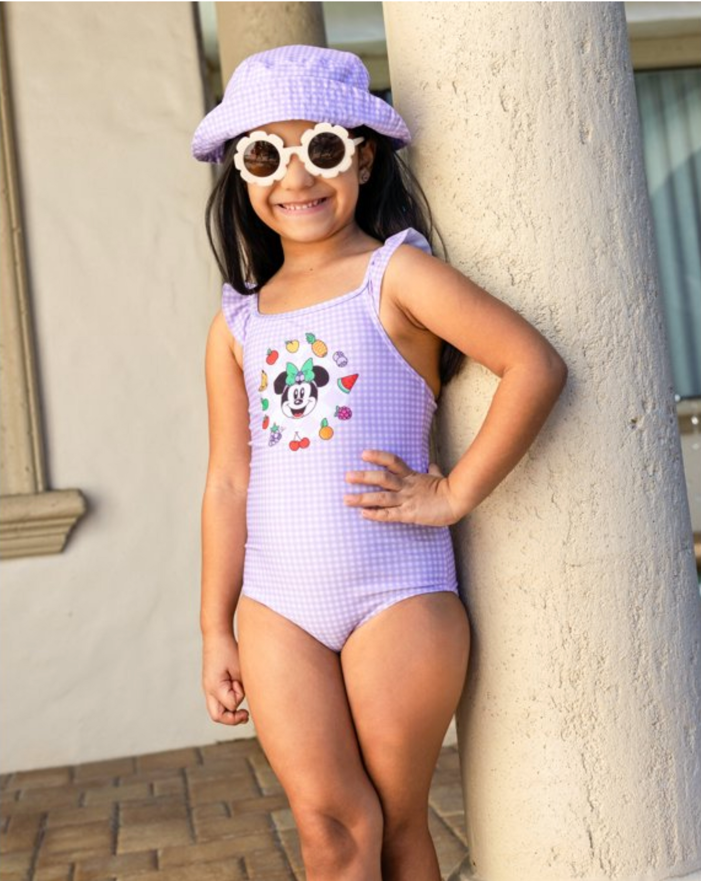 Disney Toddler Minnie Mouse UPF50+ 2-Pcs Swim Set (2T-5T)