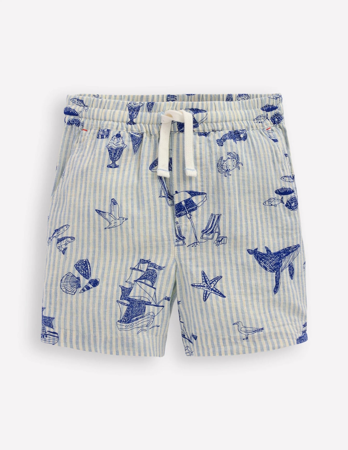 Cotton Linen Shorts