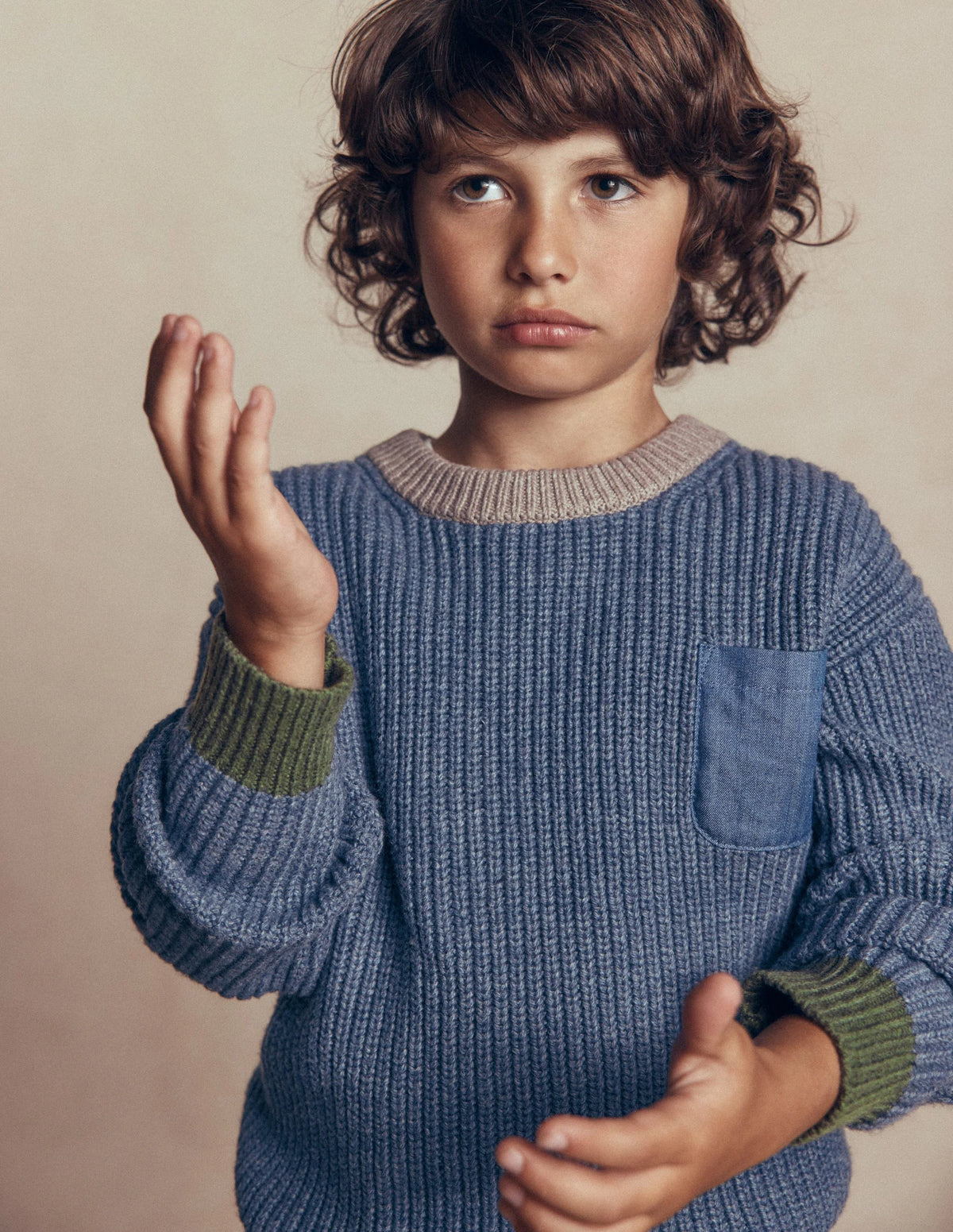 Colour Block Jumper