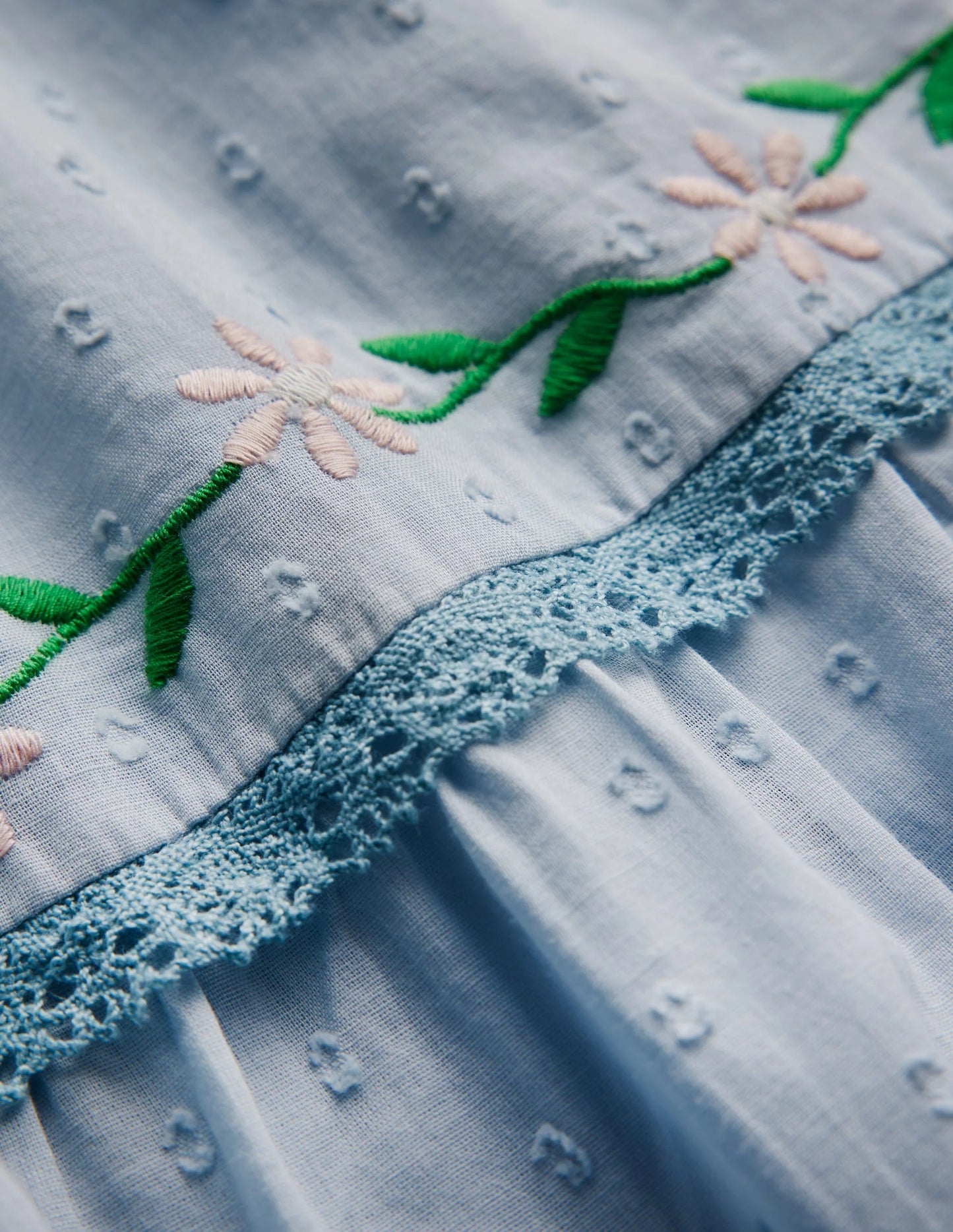 Shirred Bodice Midi Dress