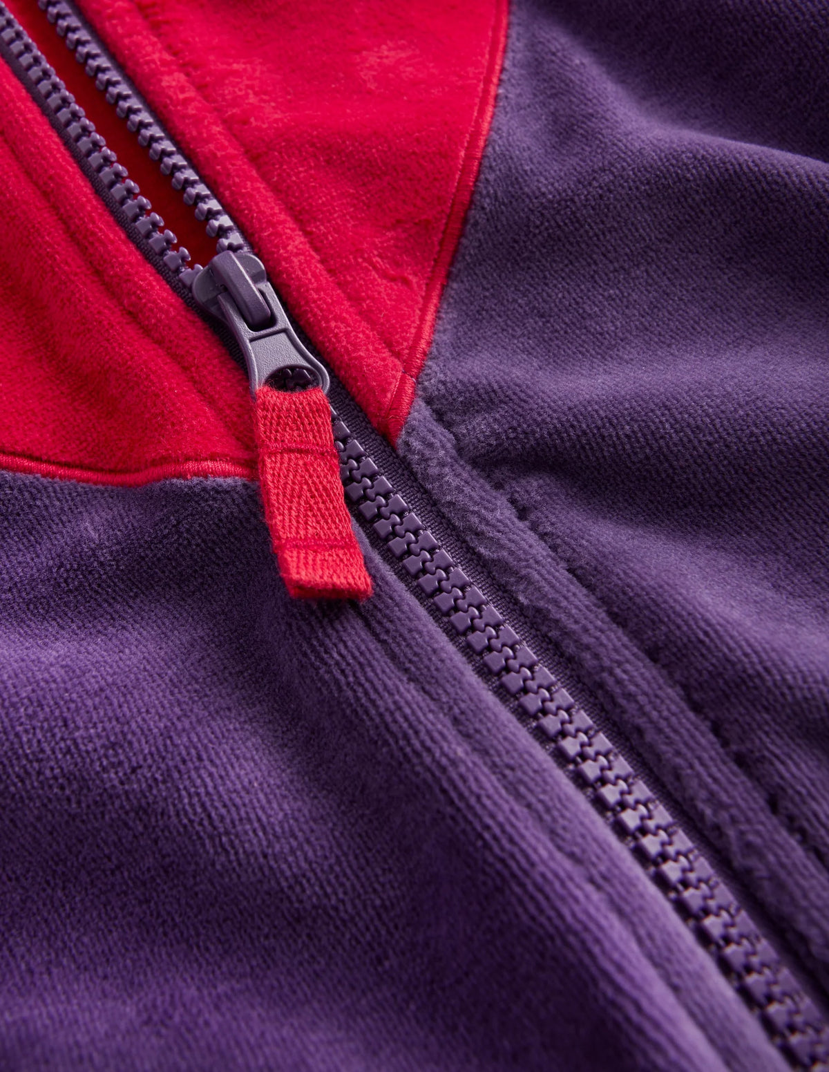 Velour Cosy Zip-through