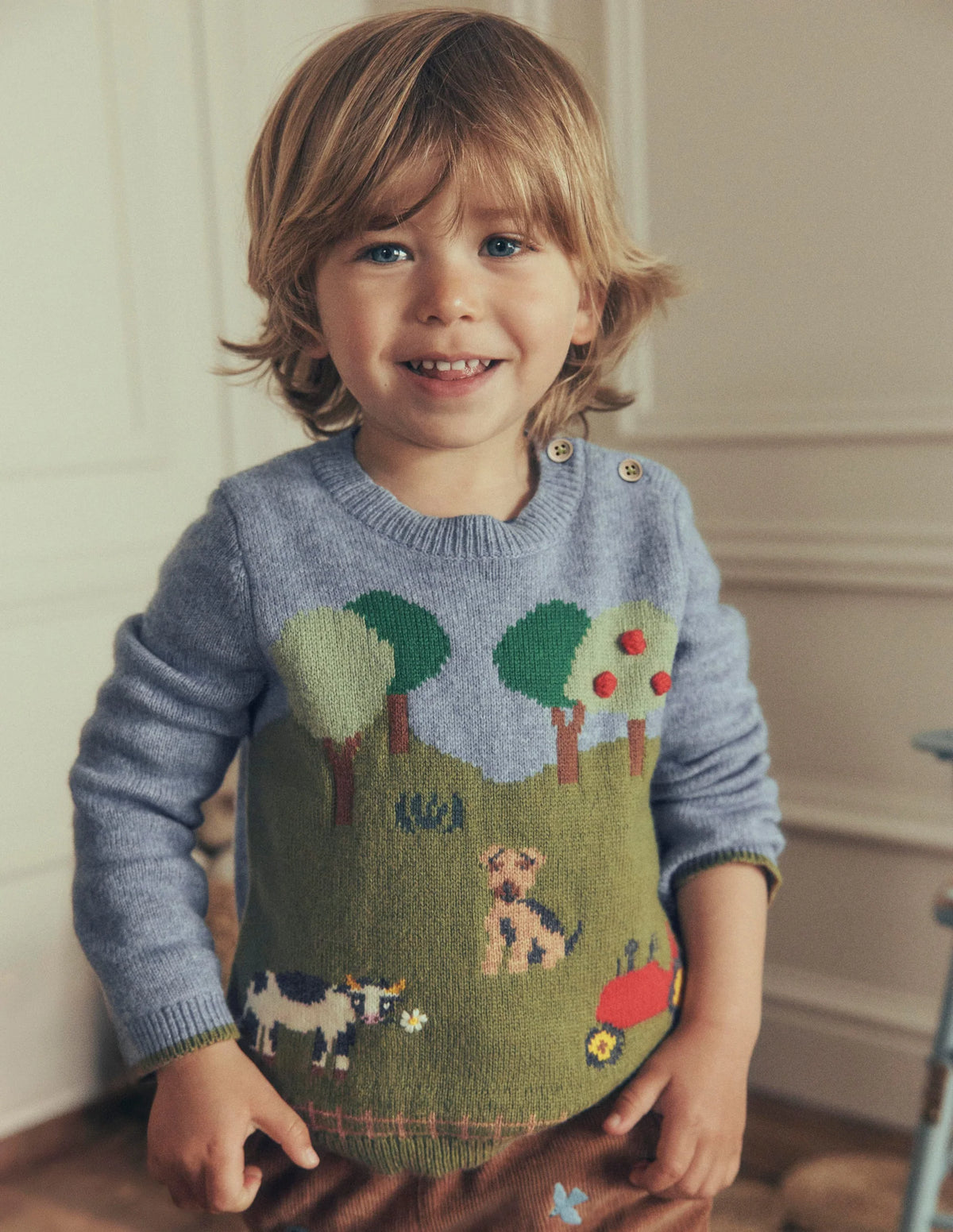 Cotton Logo Jumper