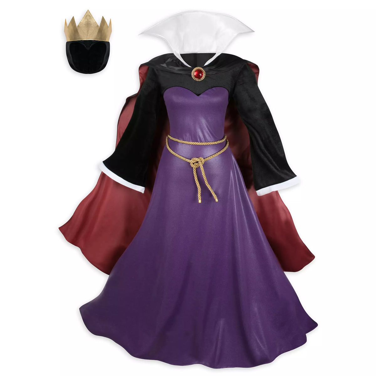 Evil Queen Deluxe Costume – Snow White and the Seven Dwarfs
