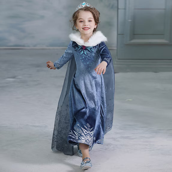 Elsa Costume - Fancy Dress Set (KW)
