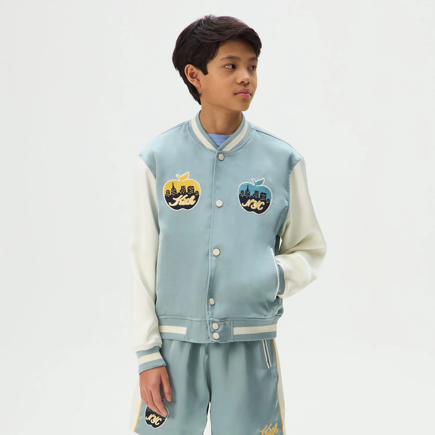 Kith Kids Satin New York Souvenir Jacket