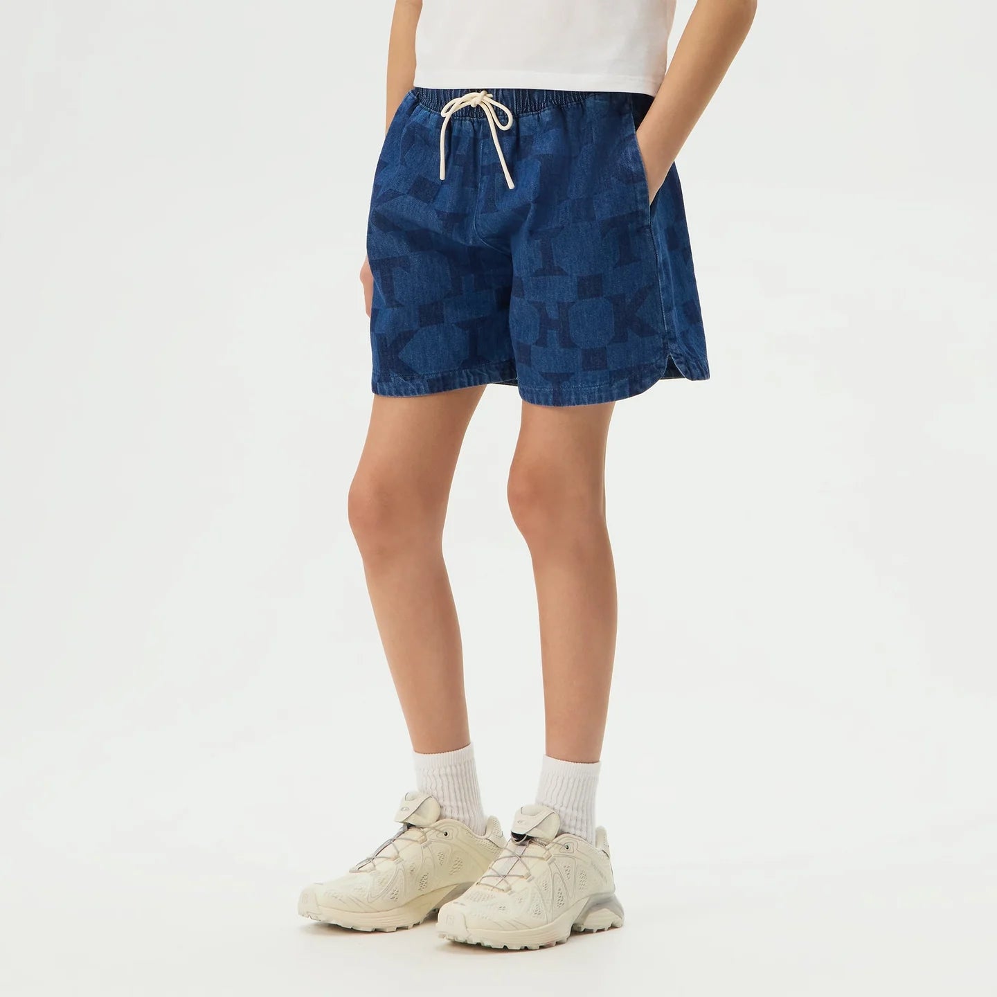 Kith Kids Monogram Denim Short