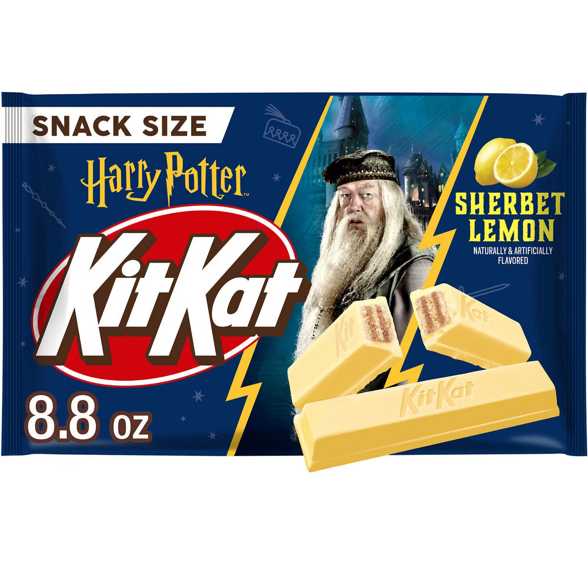 Kit Kat Sherbet Lemon Harry Potter Halloween Candy Snack Size - 8.8oz