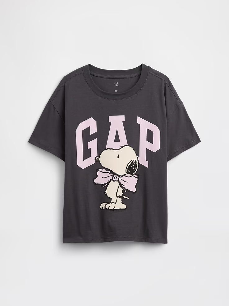 GapKids Peanuts Oversized Logo T-Shirt