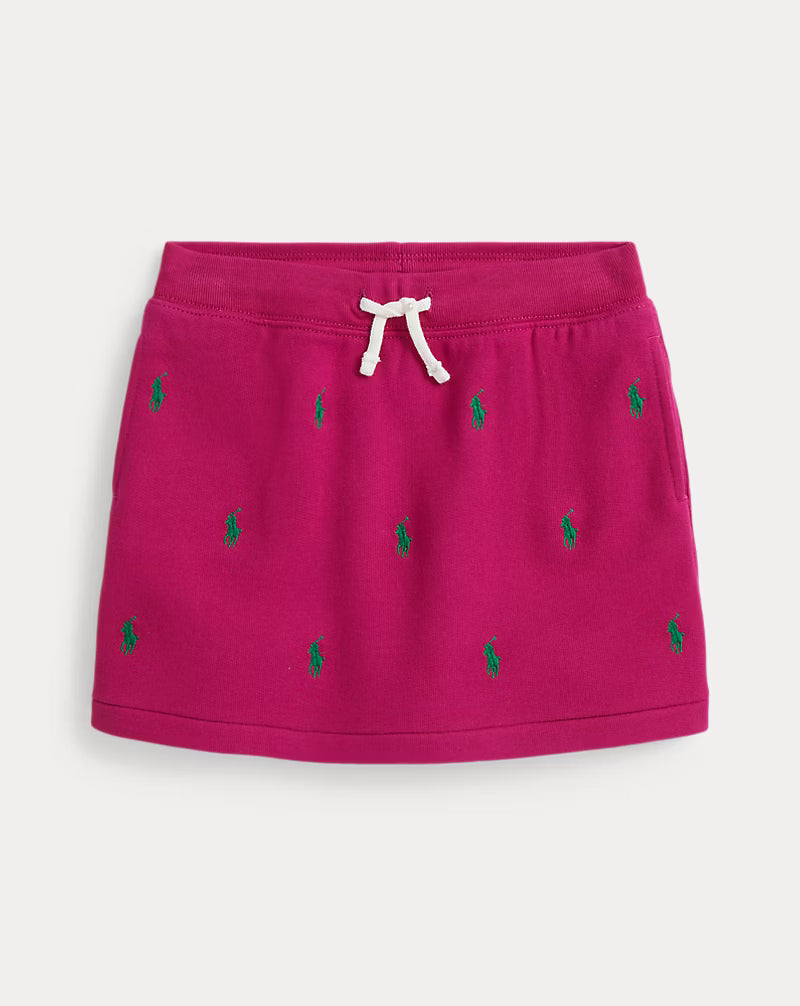 Polo Pony Fleece Skirt