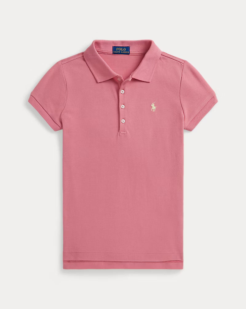 Stretch Piqué Polo Shirt
