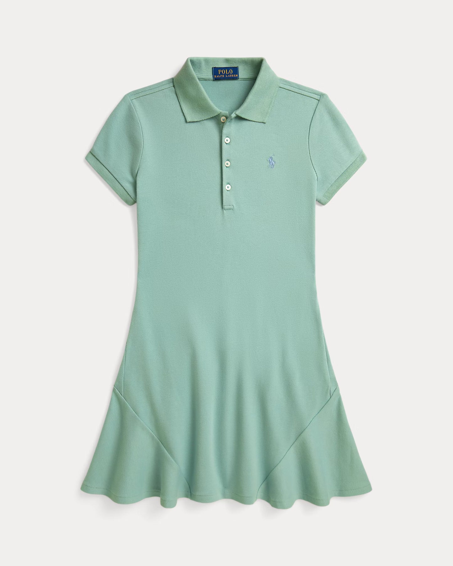 Stretch Mesh Polo Dress (2 Colors)