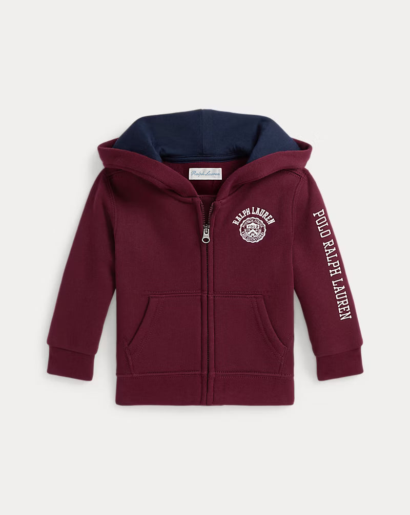 Logo Fleece Full-Zip Hoodie