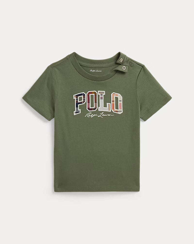 Madras-Logo Cotton Jersey Tee