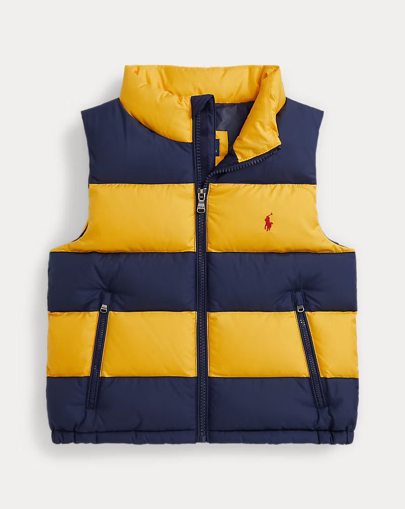 The Gorham Striped Down Vest