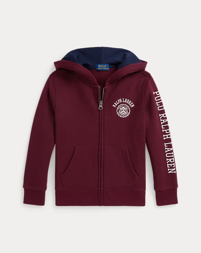 Logo Fleece Full-Zip Hoodie