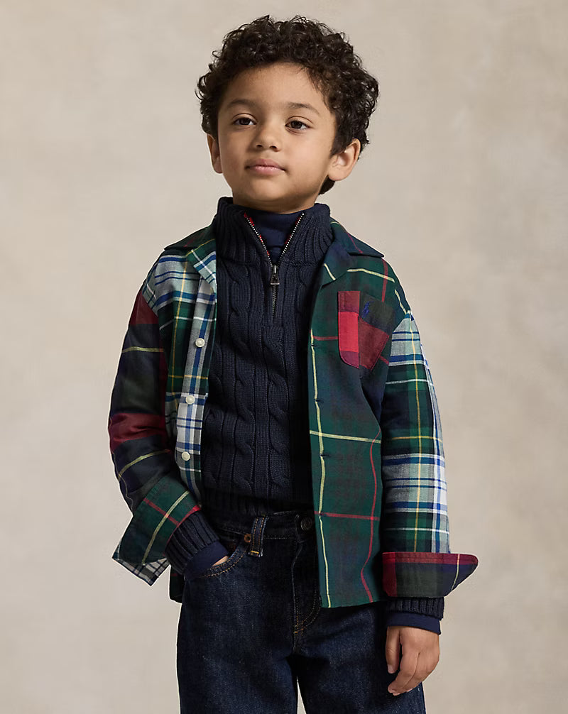 Plaid Cotton Oxford Fun Shirt