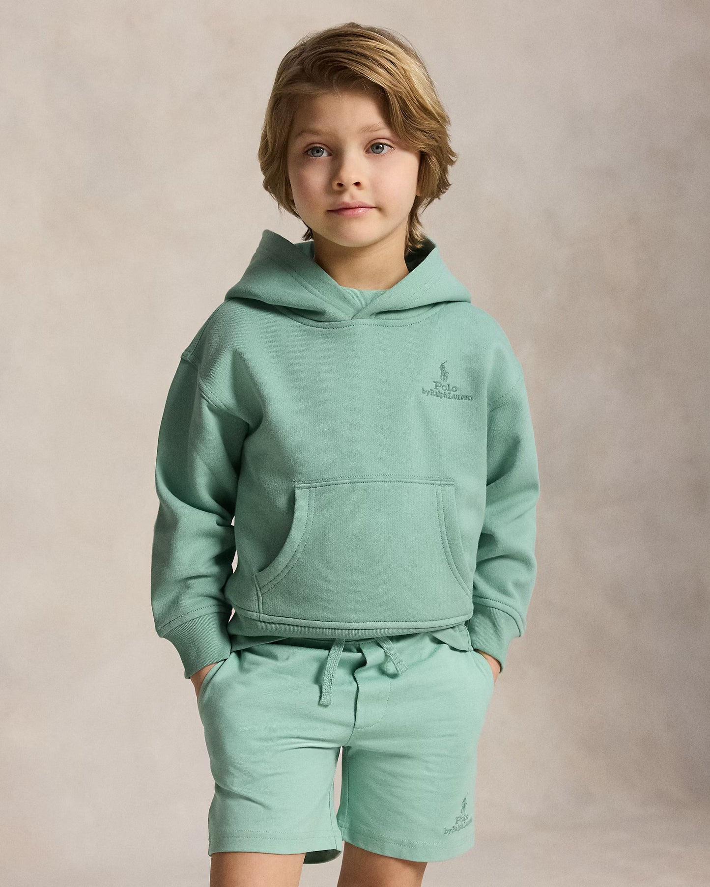 Big Fit Logo Fleece Hoodie