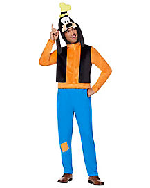 Adult Goofy One Piece Costume - Mickey and Friends