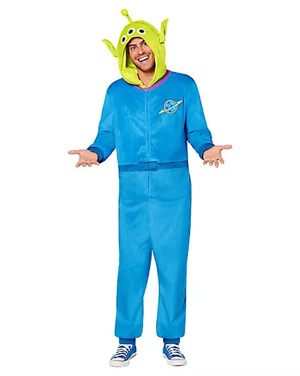Adult Alien Jumpsuit Costume - Toy Story
