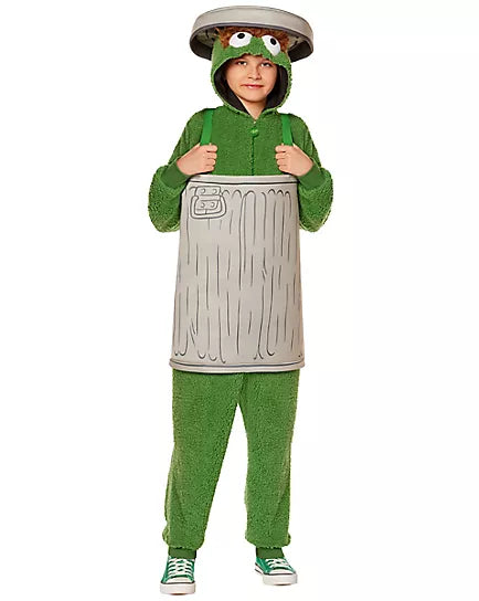 Kids Oscar the Grouch Costume - Sesame Street