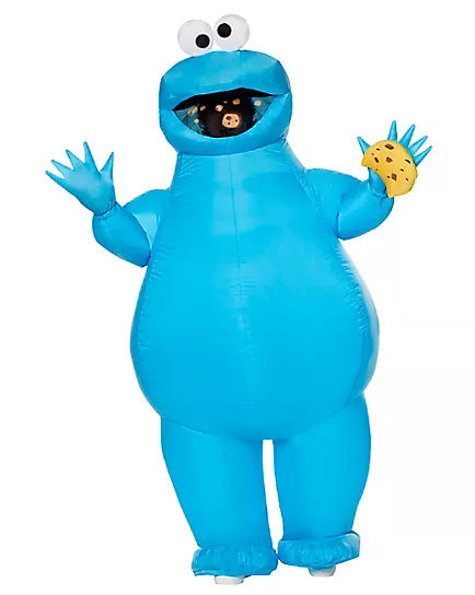 Kids Cookie Monster Inflatable Costume - Sesame Street