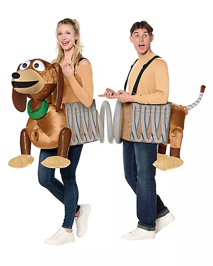 Adult Slinky Dog Ride-Along Duo Costume - Toy Story