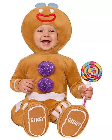 Baby Gingy Jumpsuit Costume - Shrek