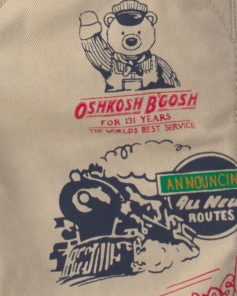 Toddler Train Overalls - Khaki