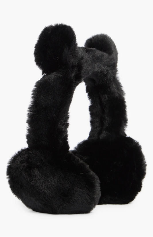 Kids' Faux Fur Earmuffs with Ears (2 Colors)