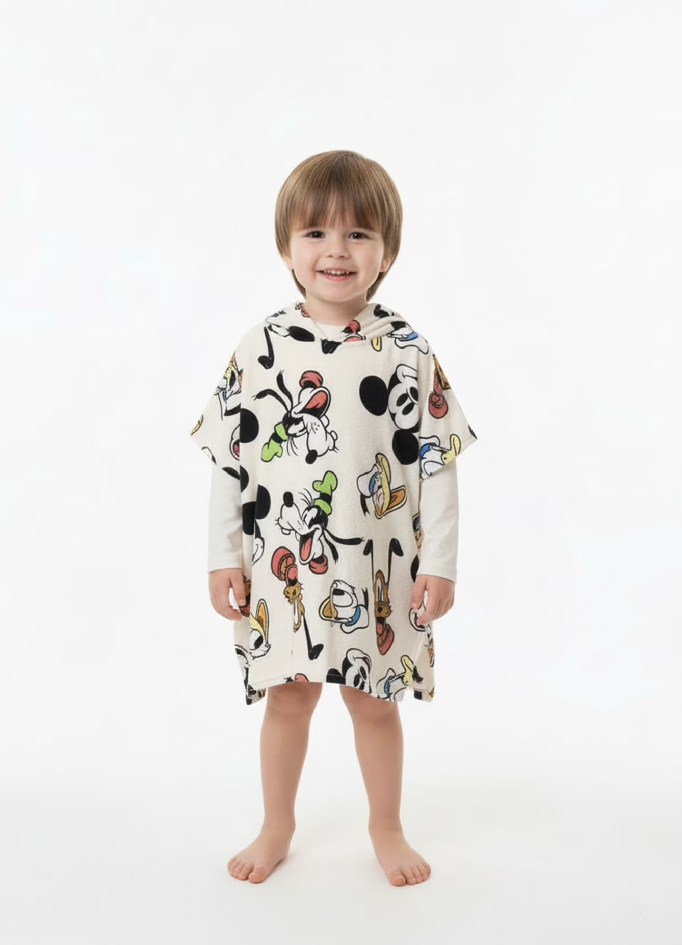 Disney Toddler Mickey Mouse UPF50+ 3-Pcs Cover-Up Swim Set (12M-5T)