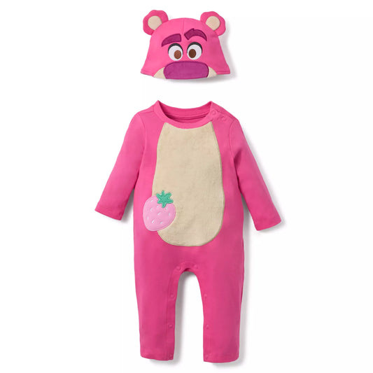 Lotso Costume Bodysuit Set for Baby – Toy Story (0-24M)