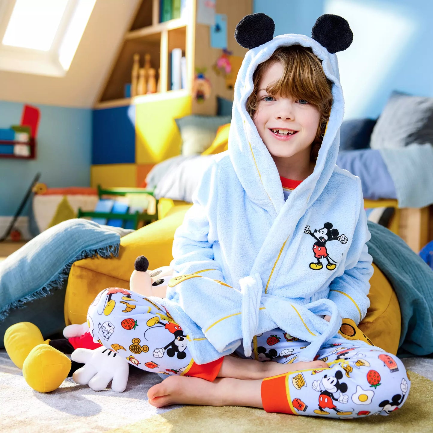 Mickey Mouse Breakfast Robe for Kids (2-10)