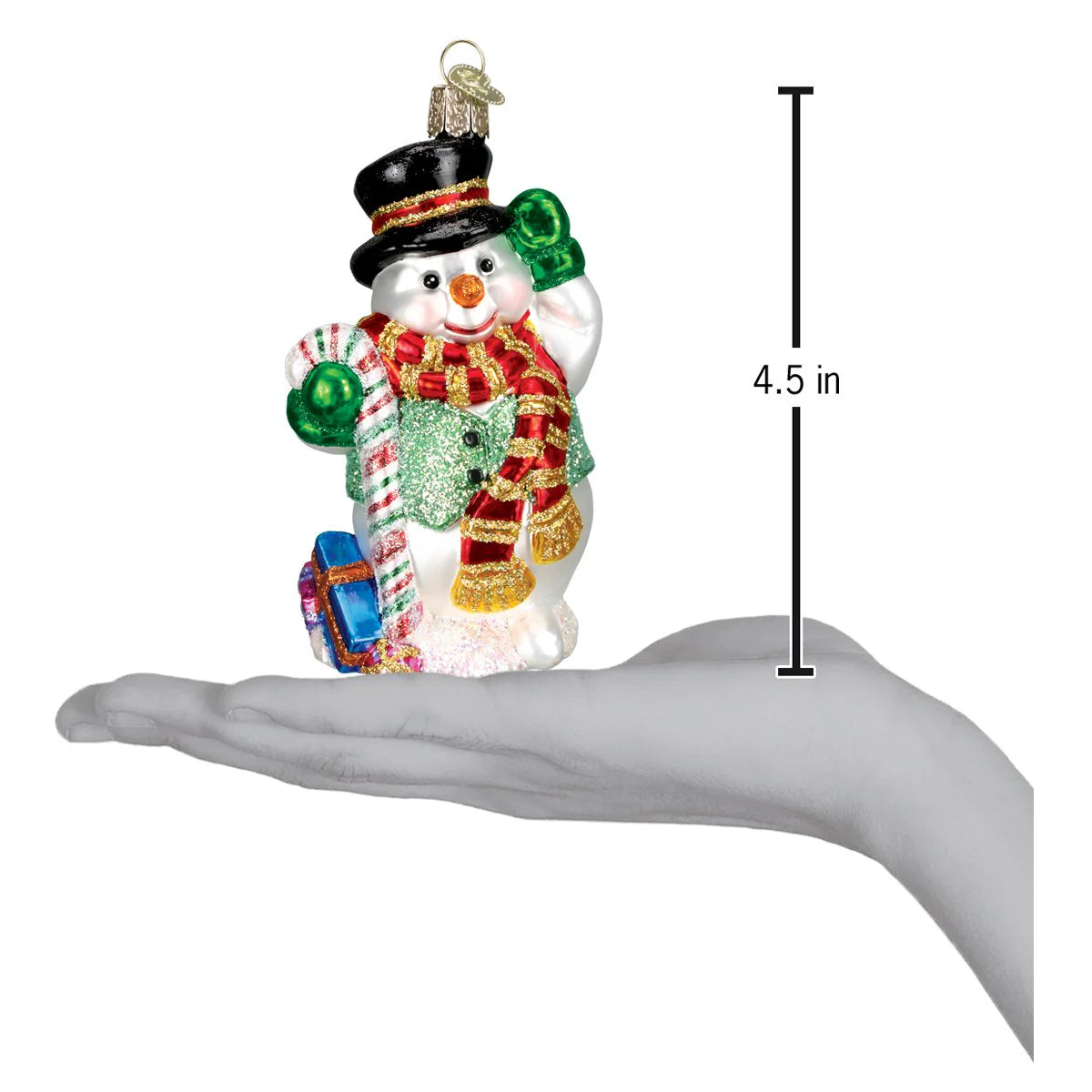 Candy Cane Snowman