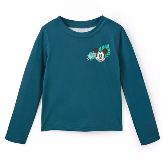 Mickey Mouse Tropical Rash Guard for Kids (2-10)