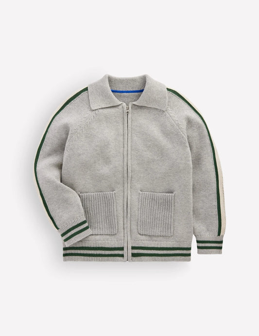 Smart Zip-through Sweater