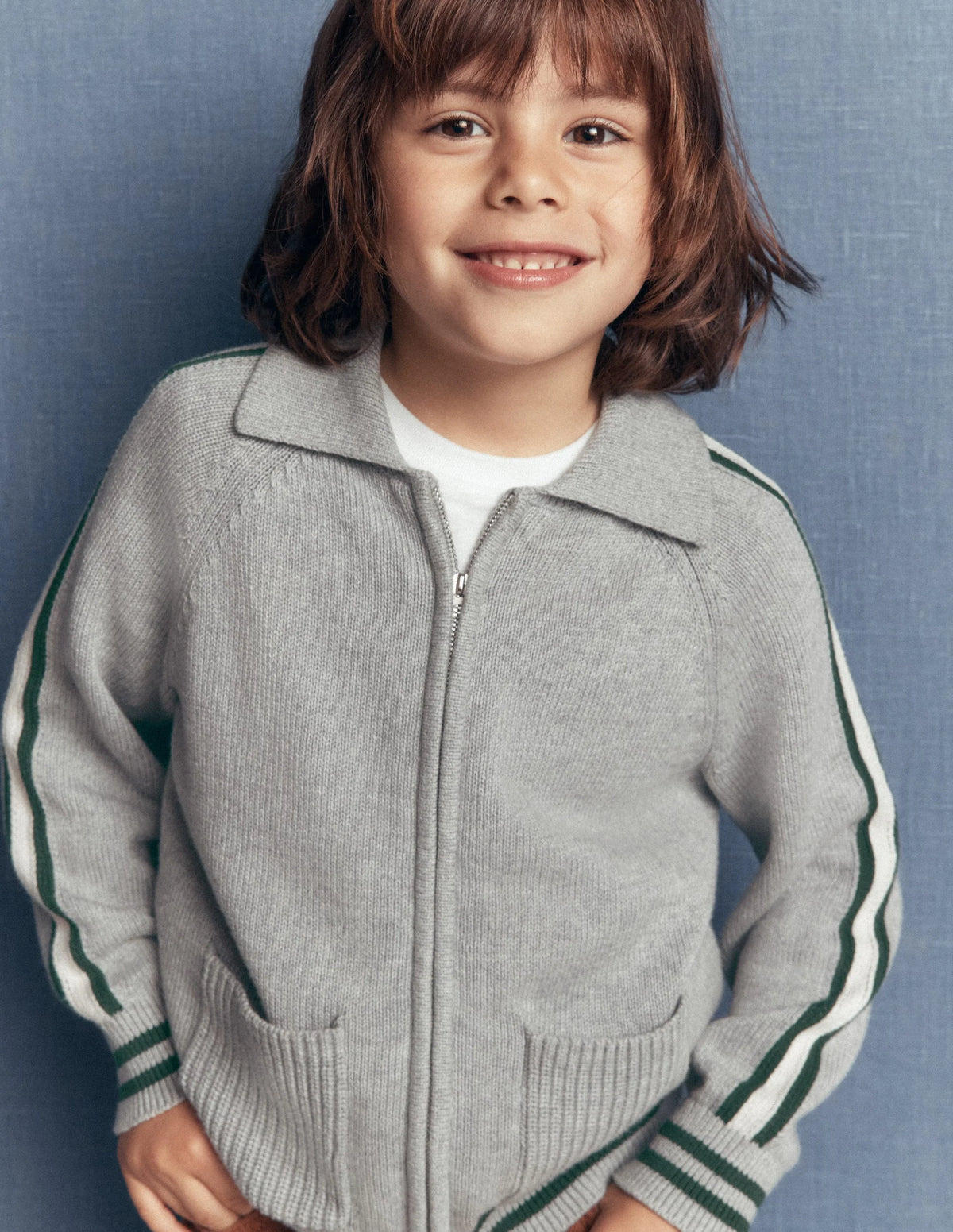 Smart Zip-through Sweater