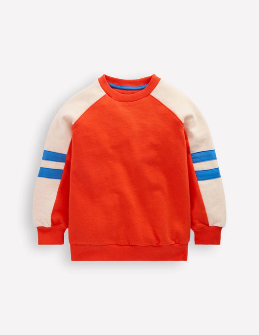 Colourblock Sleeve Sweatshirt