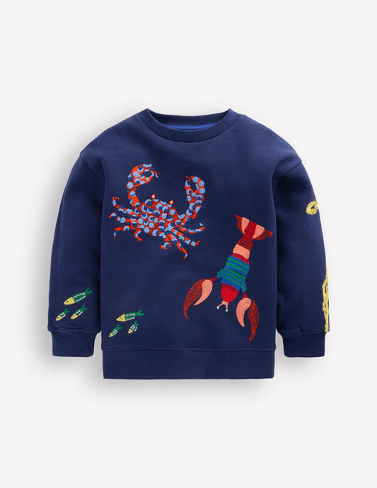 Embroidered Sweatshirt