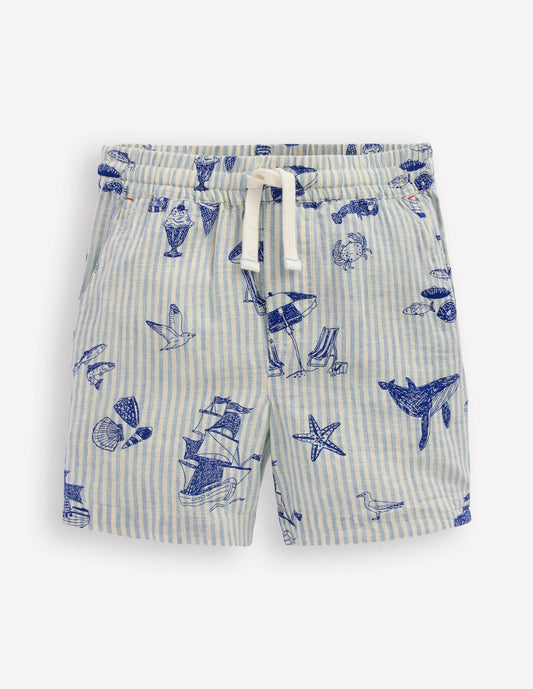 Cotton Linen Shorts