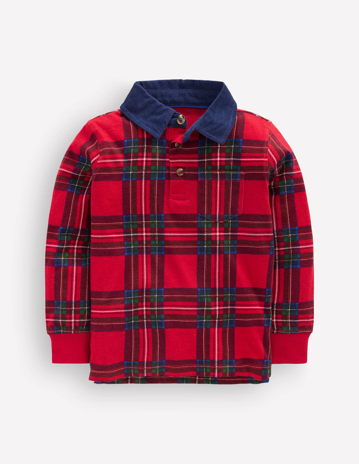 Long Sleeve Smart Polo Shirt