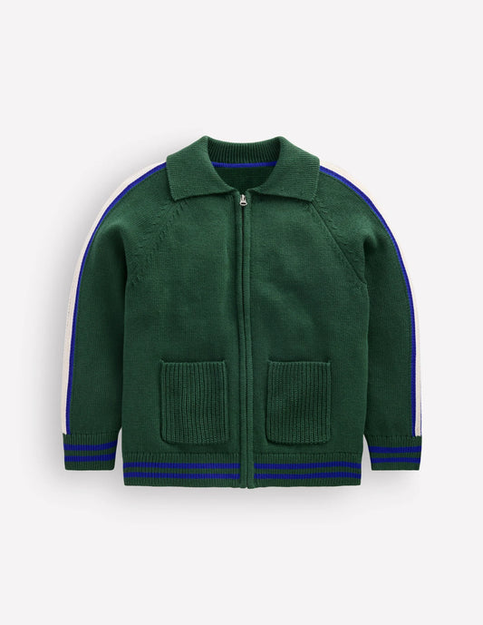 Smart Zip-through Sweater