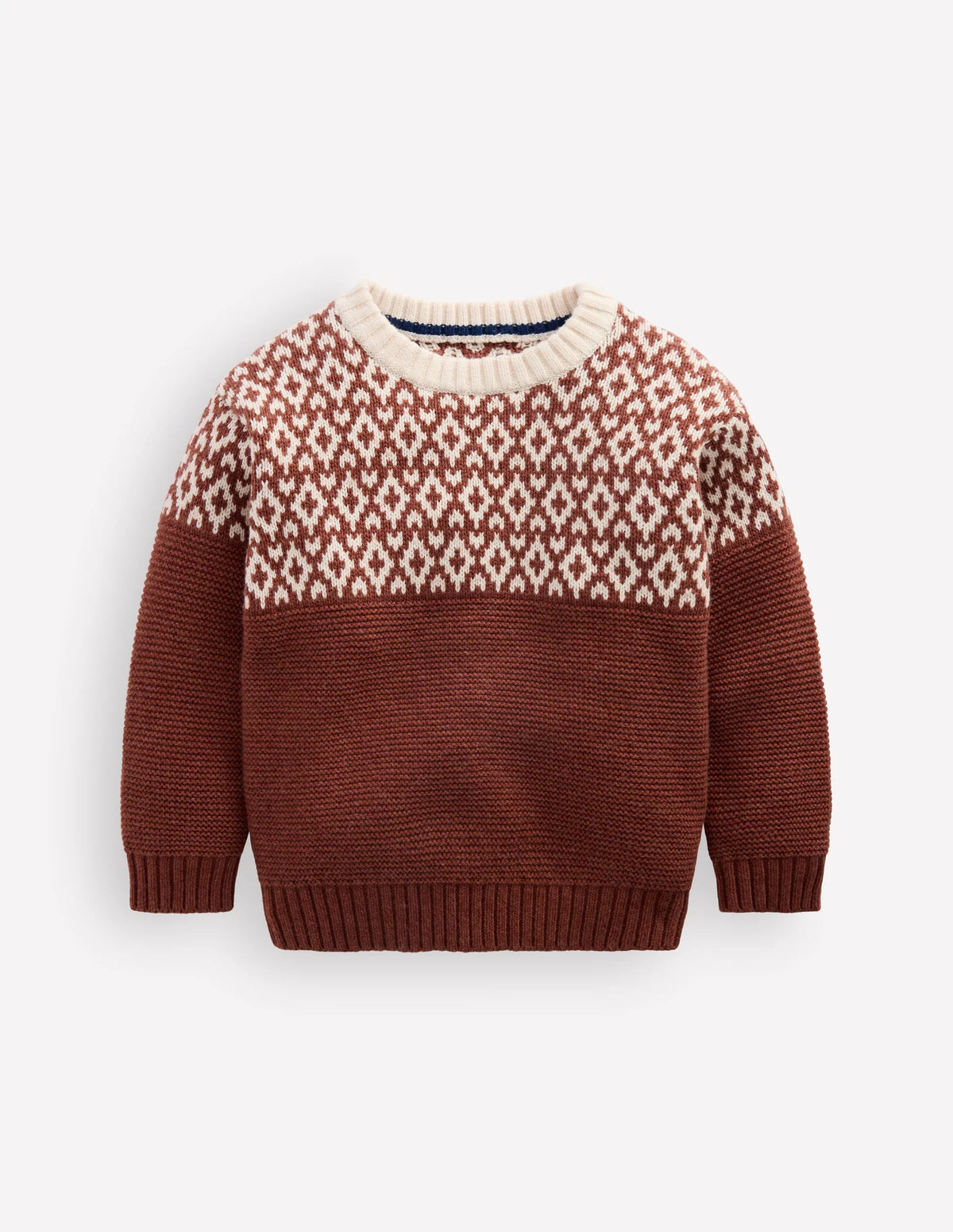 Relaxed Fair Isle Jumper