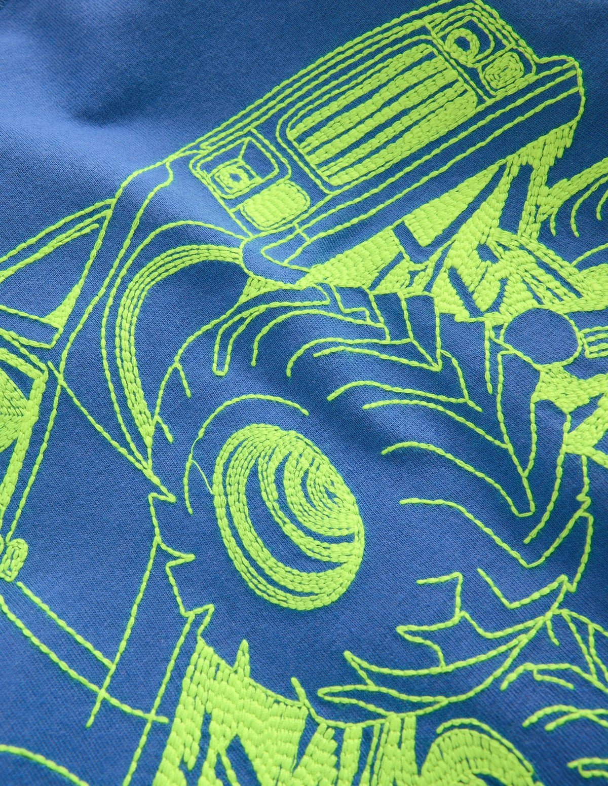 Neon Superstitch T-shirt