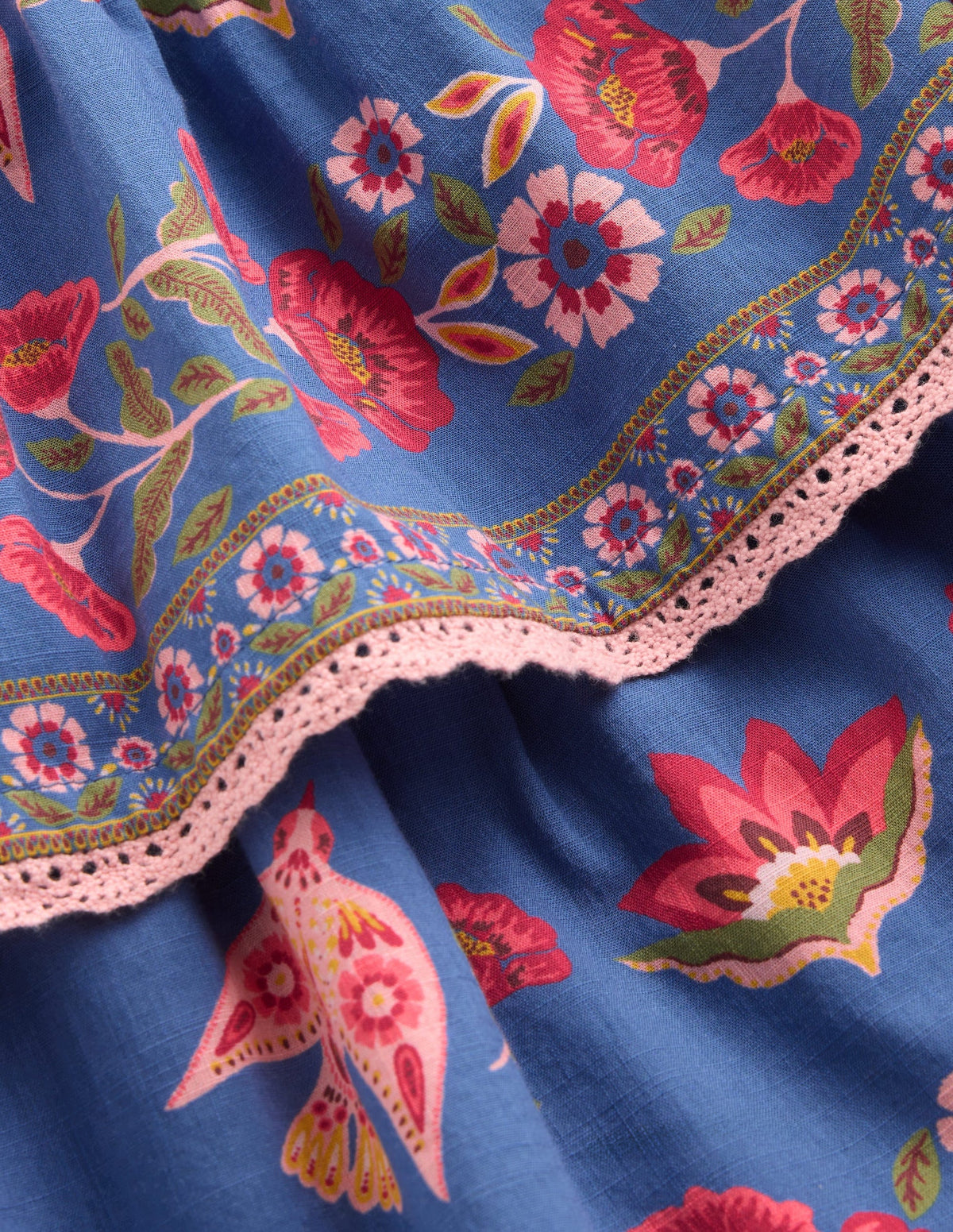 Printed Tiered Woven Dress