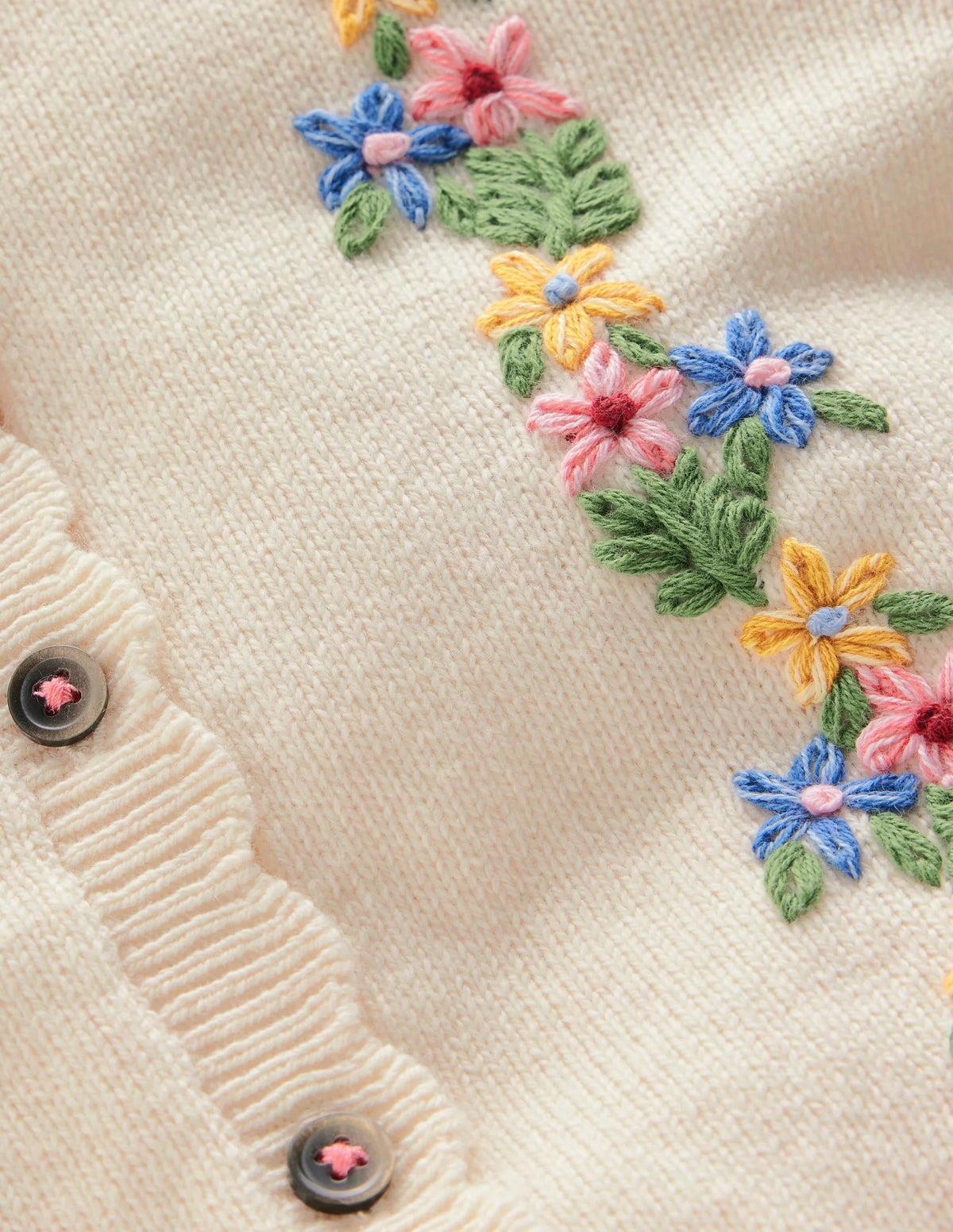 Pretty Embroidered Cardigan
