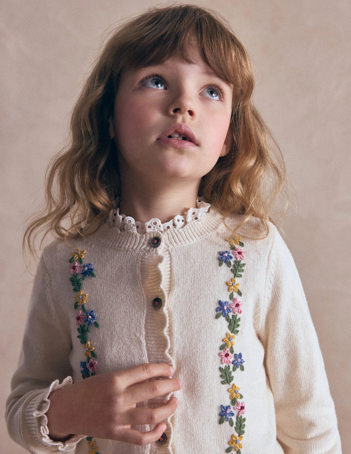 Pretty Embroidered Cardigan